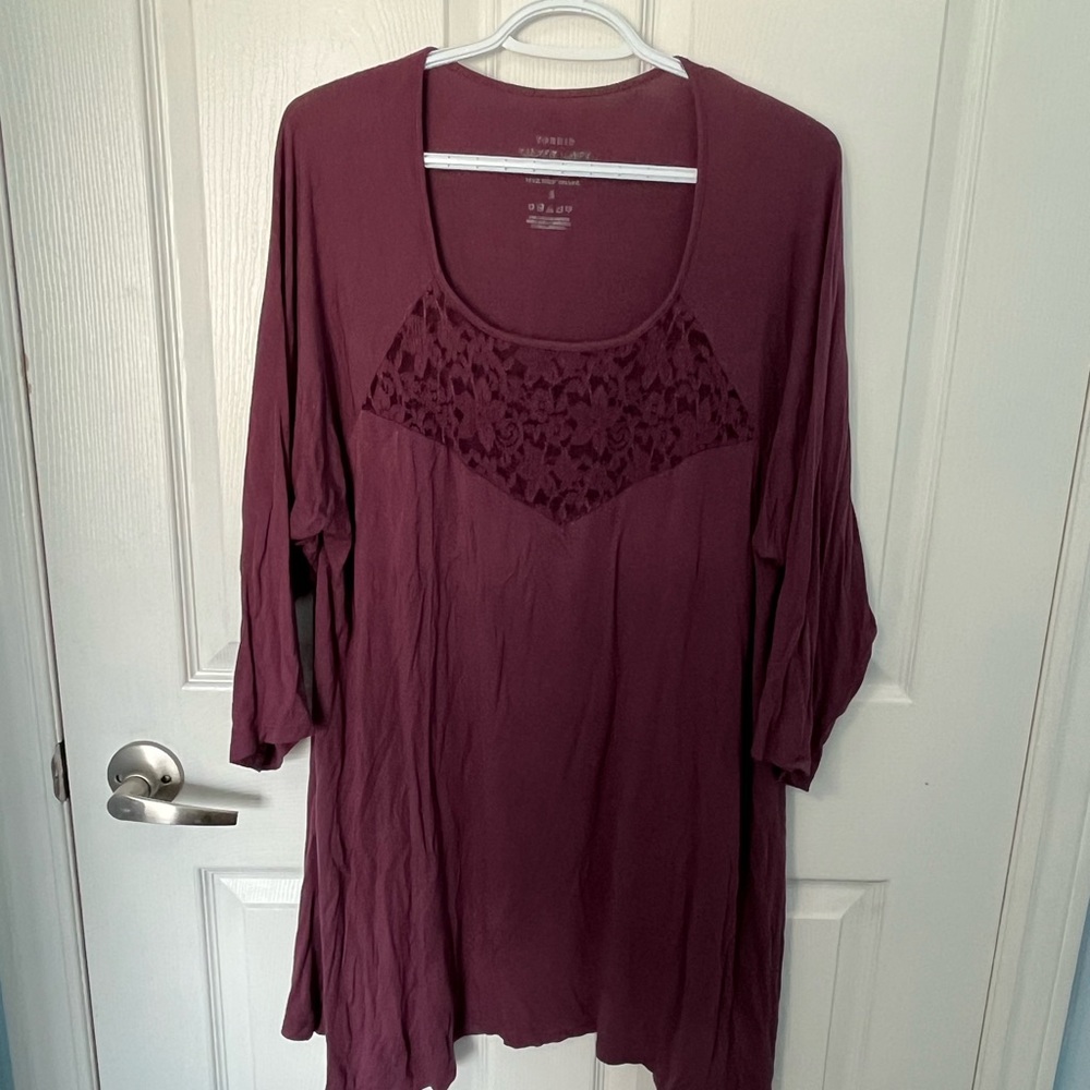 2/$30.  Torrid EUC shirt - Size 3/22